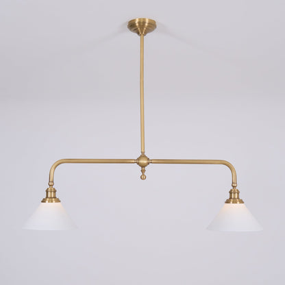Vintage dubbele hanglamp