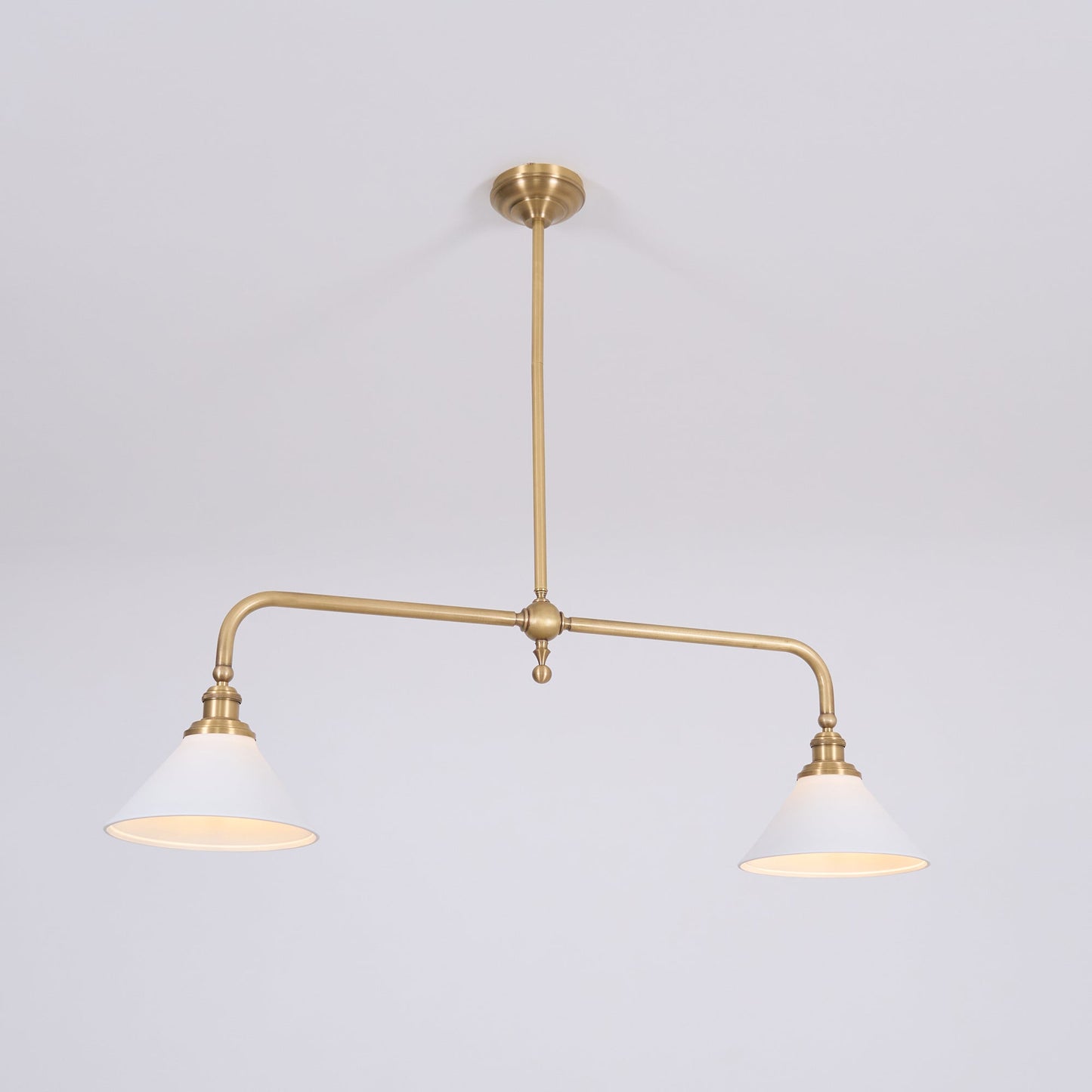 Vintage dubbele hanglamp