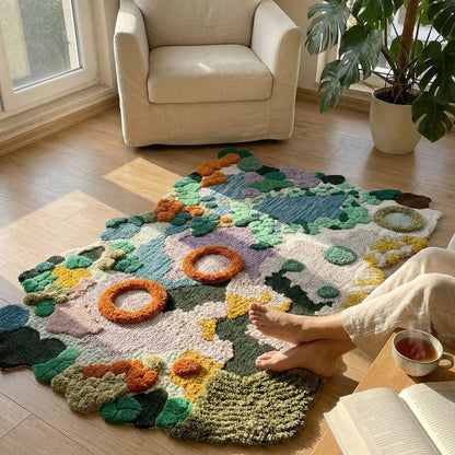 Luxe wollen vloerkleed