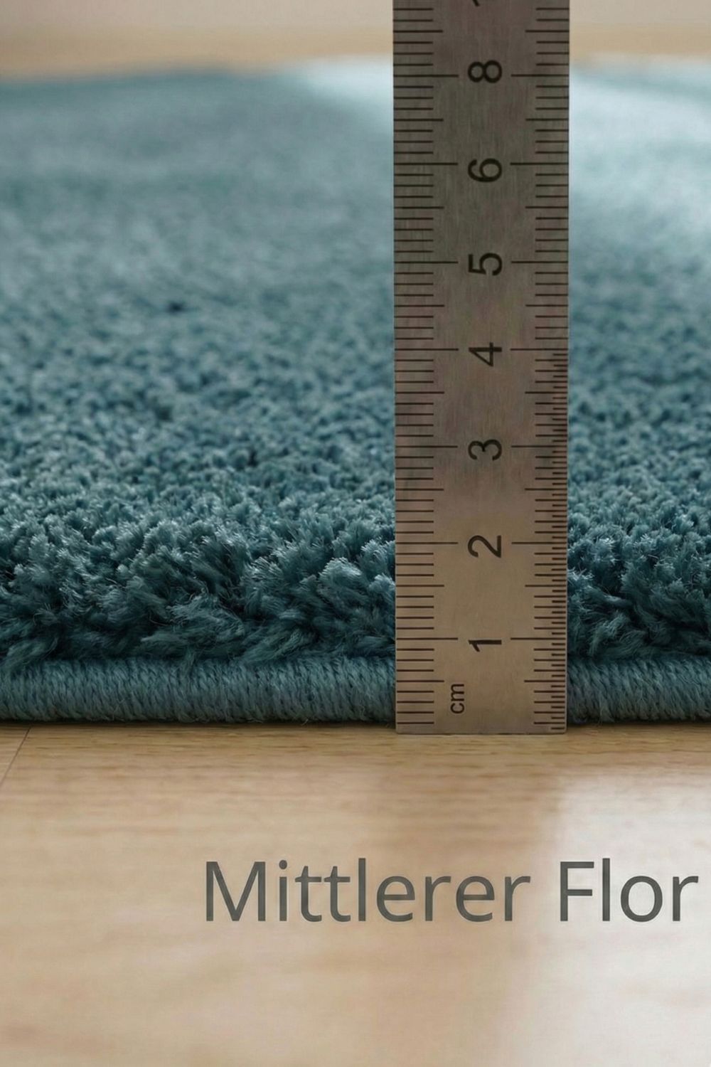 Modern hoogpolig tapijt