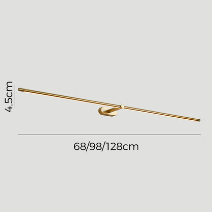 Slanke LED-spiegelmuurverlichting