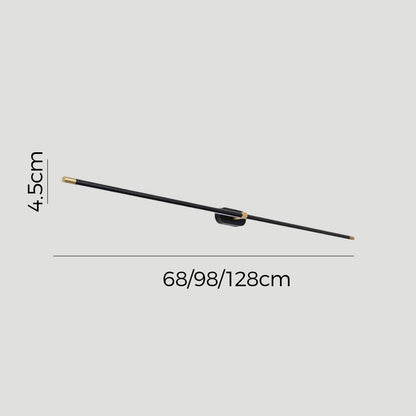 Slanke LED-spiegelmuurverlichting