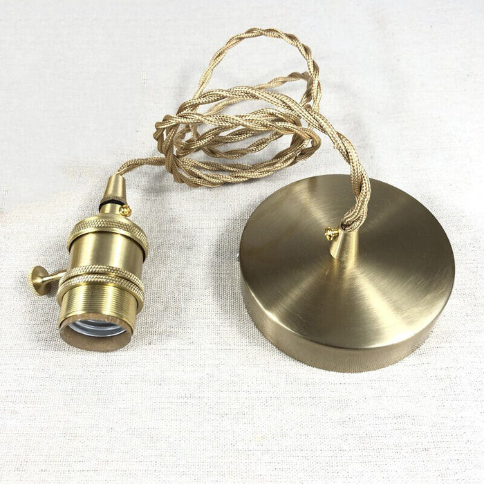 Klassieke heldere glazen plafondlamp