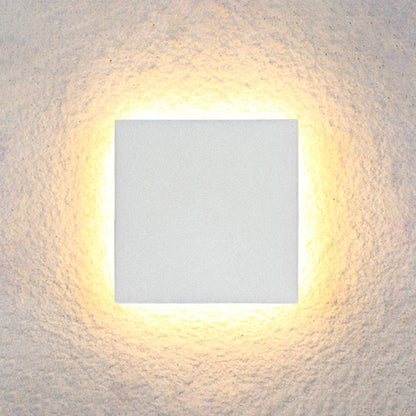 Moderne geometrische LED buitenmuurlamp