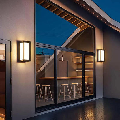 Moderne waterdichte LED buitenmuurlamp