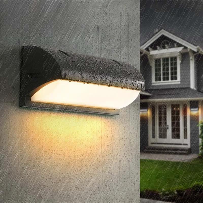 Moderne waterdichte LED buitenmuurlamp