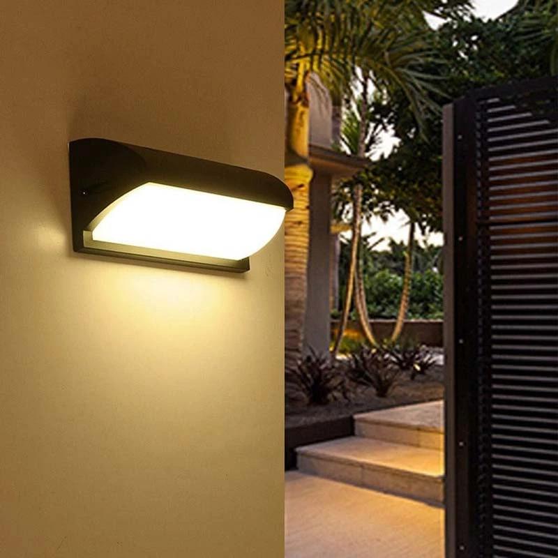 Moderne waterdichte LED buitenmuurlamp