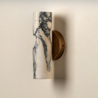 Calacatta marmeren messing wandlamp