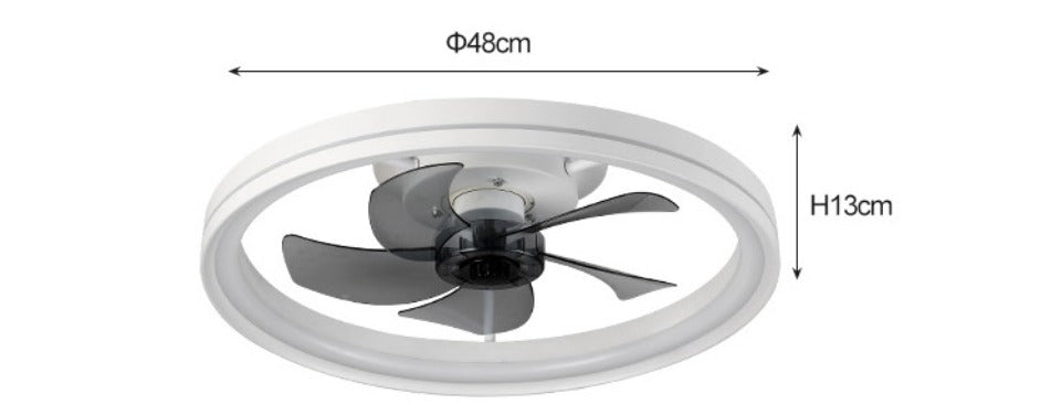 Slimme LED-plafondventilator met afstandsbediening