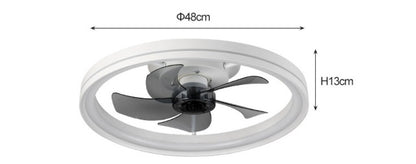 Slimme LED-plafondventilator met afstandsbediening