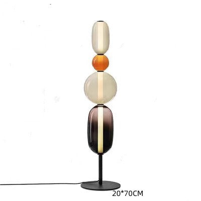 Ontwerpers Vloerlamp met Kleurdetailles