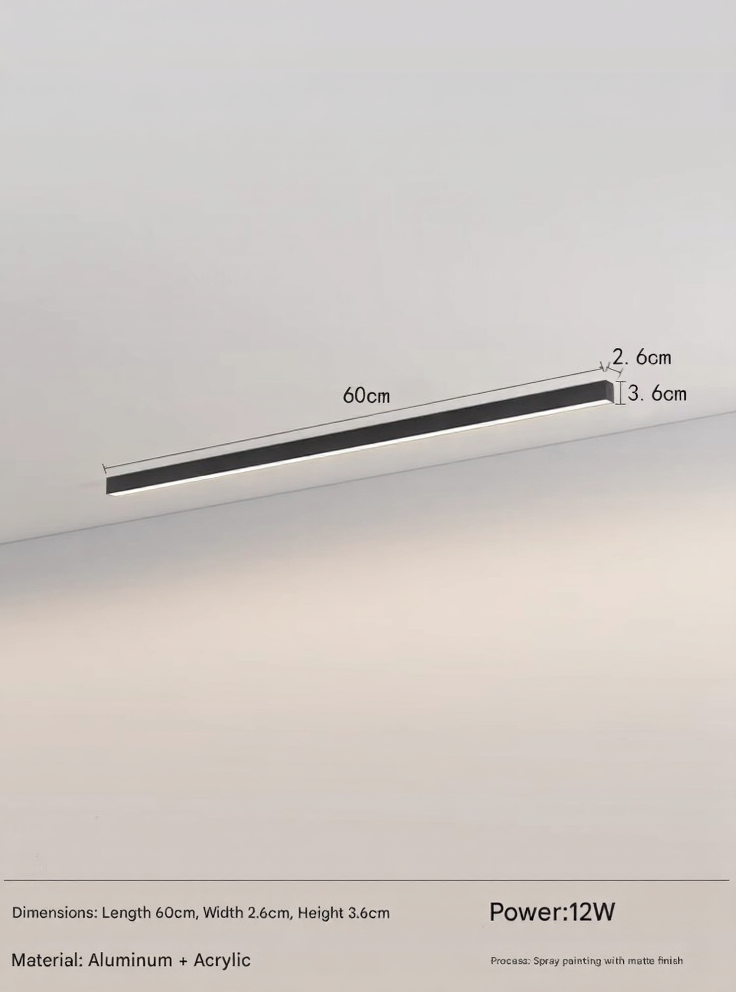 Plafondlamp voor balkonverlichting in moderne stijl