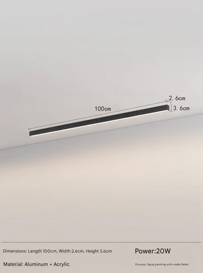 Plafondlamp voor balkonverlichting in moderne stijl