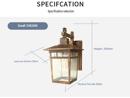 Vera rustieke buitenwandlamp