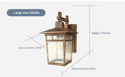 Vera rustieke buitenwandlamp