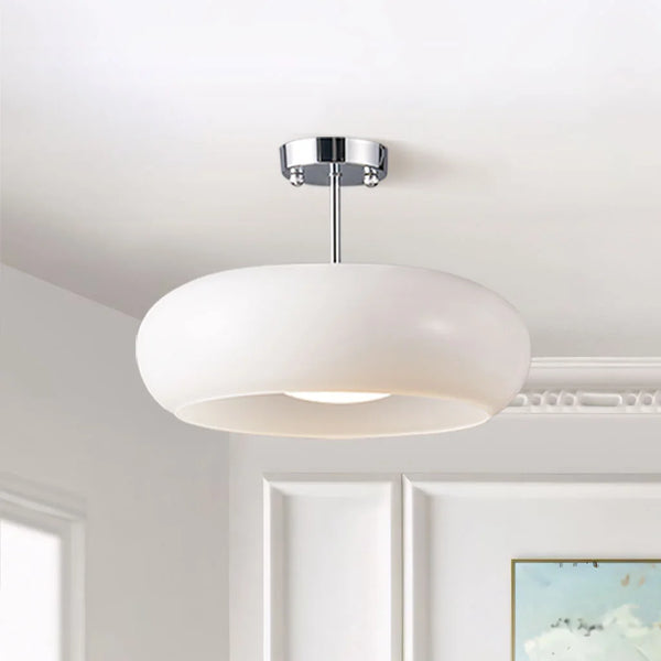 Bauhaus plafondlamp van glas