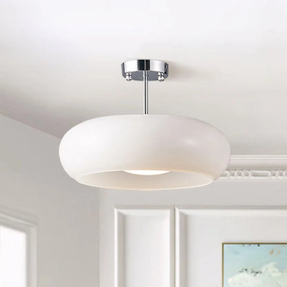 Bauhaus plafondlamp van glas