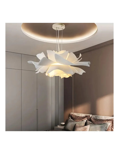 Noordse acryl bloemenhanglamp