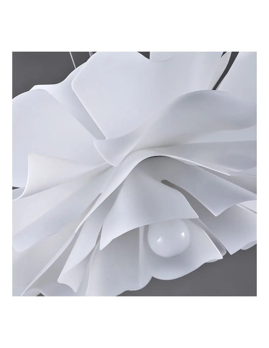 Noordse acryl bloemenhanglamp