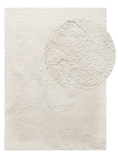 Modern wasbaar hoogpolig vloerkleed