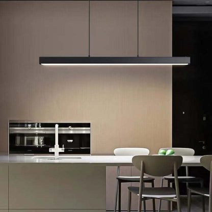 Moderne lineaire LED-hanglamp