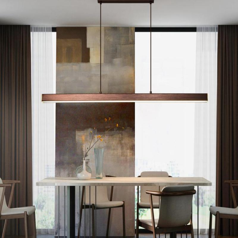 Moderne lineaire LED-hanglamp