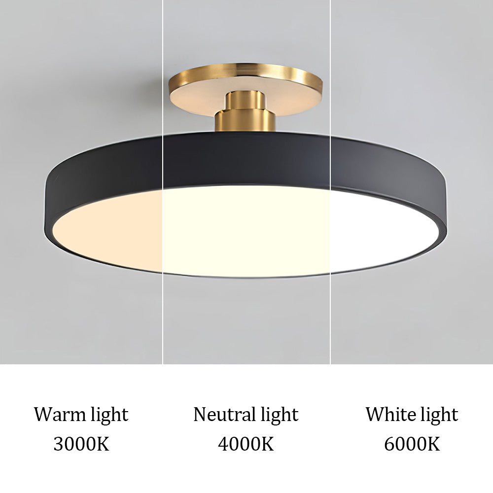 Strakke Ronde LED Plafondlamp