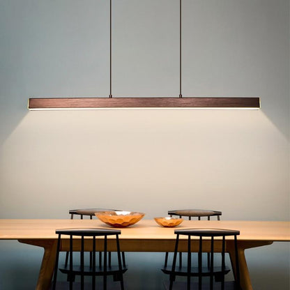 Moderne lineaire LED-hanglamp