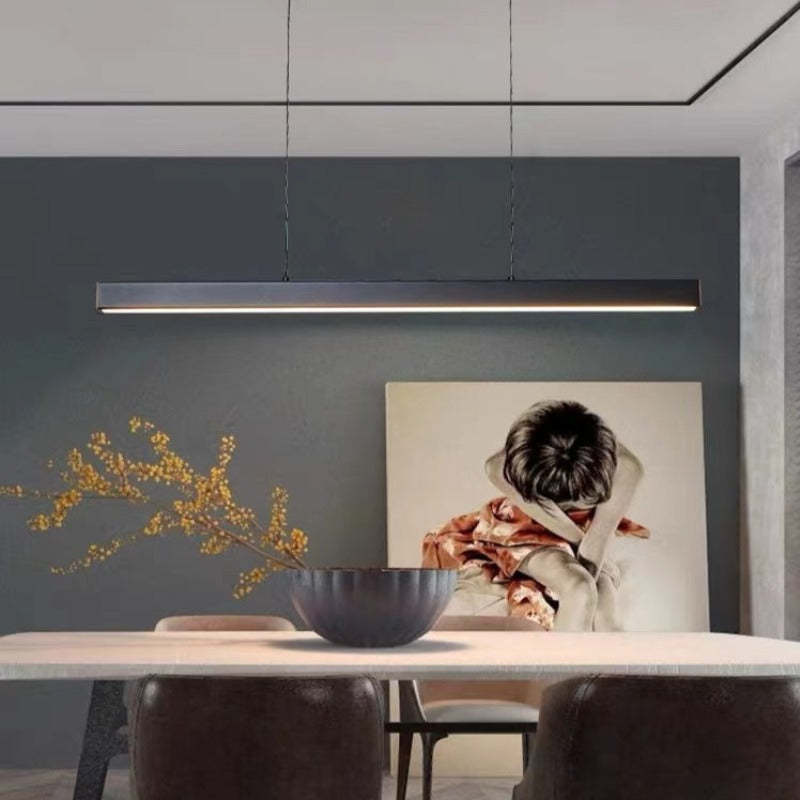 Moderne lineaire LED-hanglamp