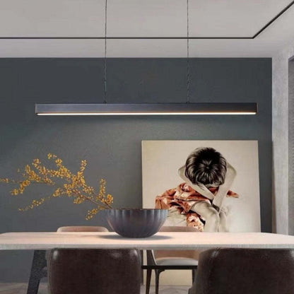 Moderne lineaire LED-hanglamp