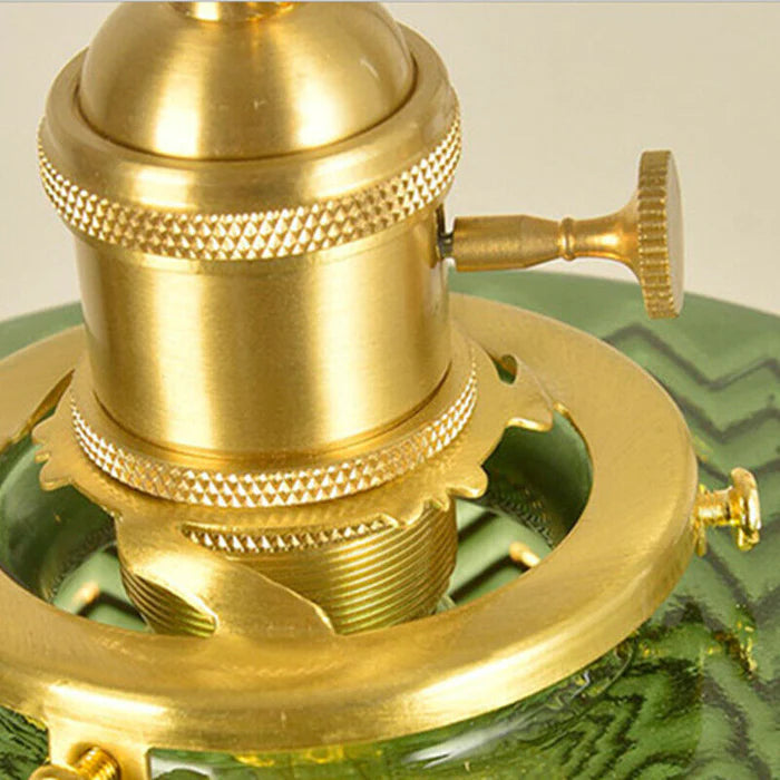 Cilinderhanglamp van gestructureerd glas