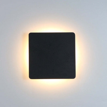 Moderne geometrische LED buitenmuurlamp
