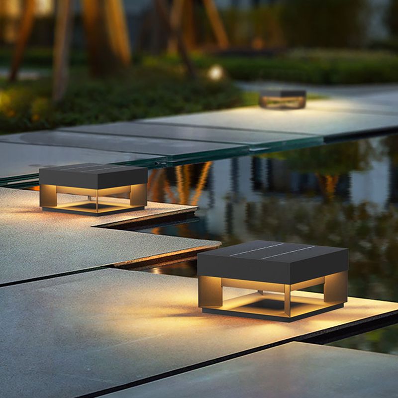 Solar Cube buitenpaallamp
