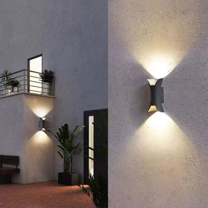 Buitenwaterdichte LED-wandlamp