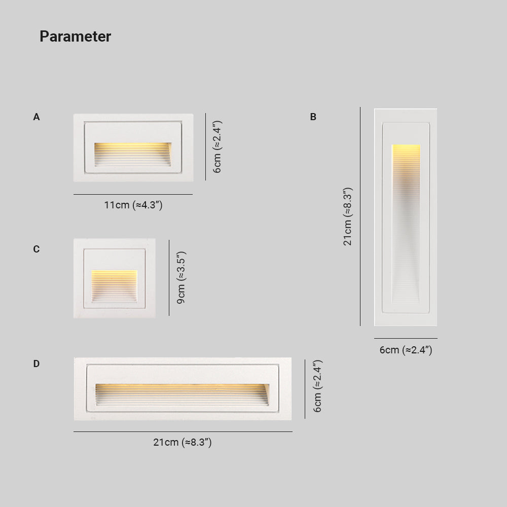 Moderne LED-dek- en trapverlichting