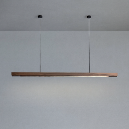 Moderne Scandinavische houten hanglamp