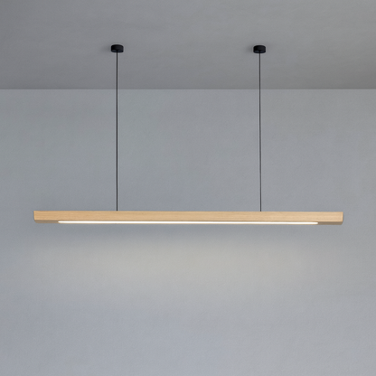 Moderne Scandinavische houten hanglamp