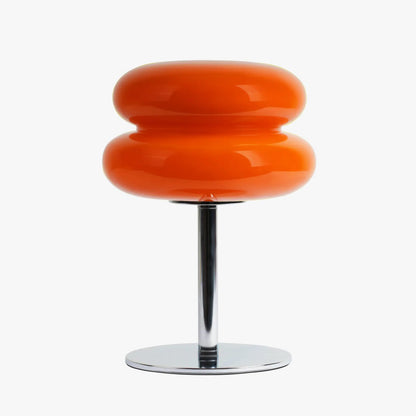 Lyrensa mid-century glazen tafellamp