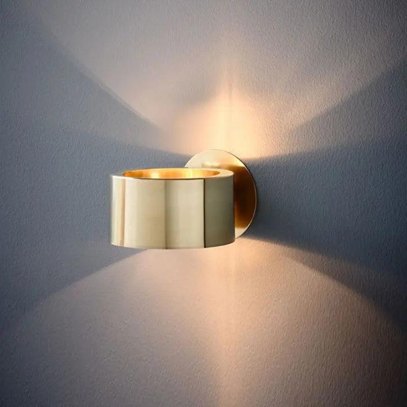 Kelvora minimalistische metalen wandlamp