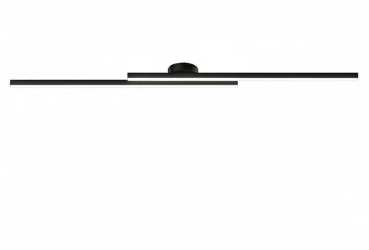 Linivo minimalistische aluminium led-plafondlamp voor lichtstrips