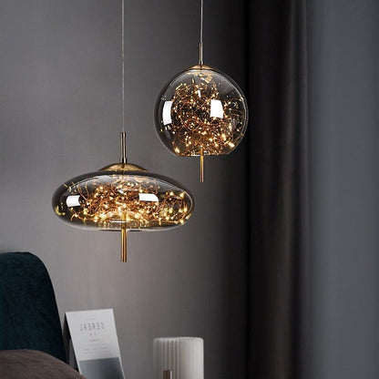 Starlight-glazen hanglamp