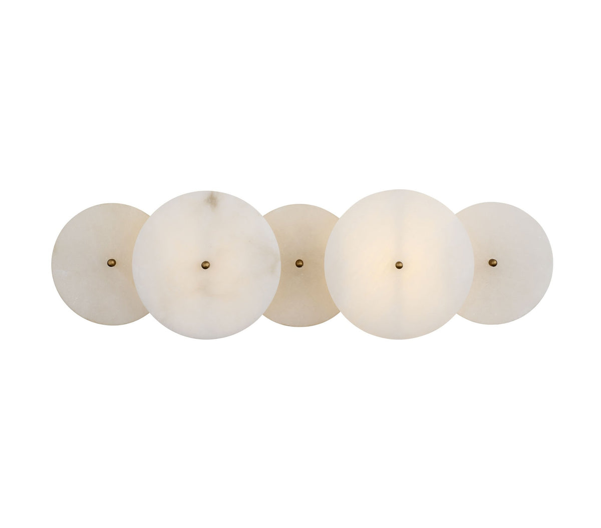 Lunavey moderne albasten schijf-wandlamp