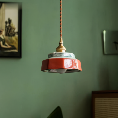 Quendra Scandinavische keramische hanglamp