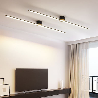 Filara minimalistische lineaire plafondlamp van metaal