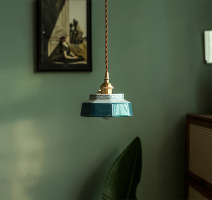 Quendra Scandinavische keramische hanglamp