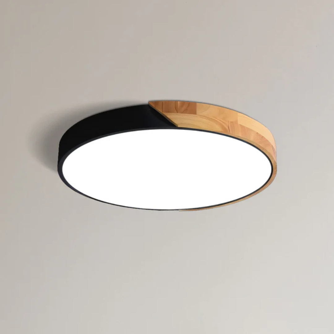 Skalvi Scandinavische houten plafondlamp