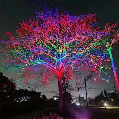 Chromara industriële aluminium RGB-landschapsspot