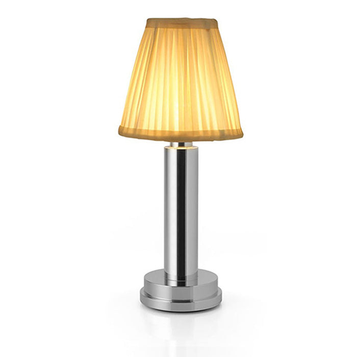 Lumelle minimalistische draadloze tafellamp van stof