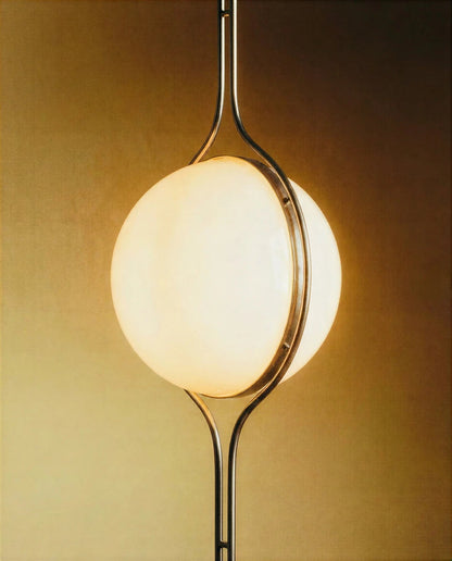 Pelvaro metalen lamp van vloer tot plafond in mid-century-stijl