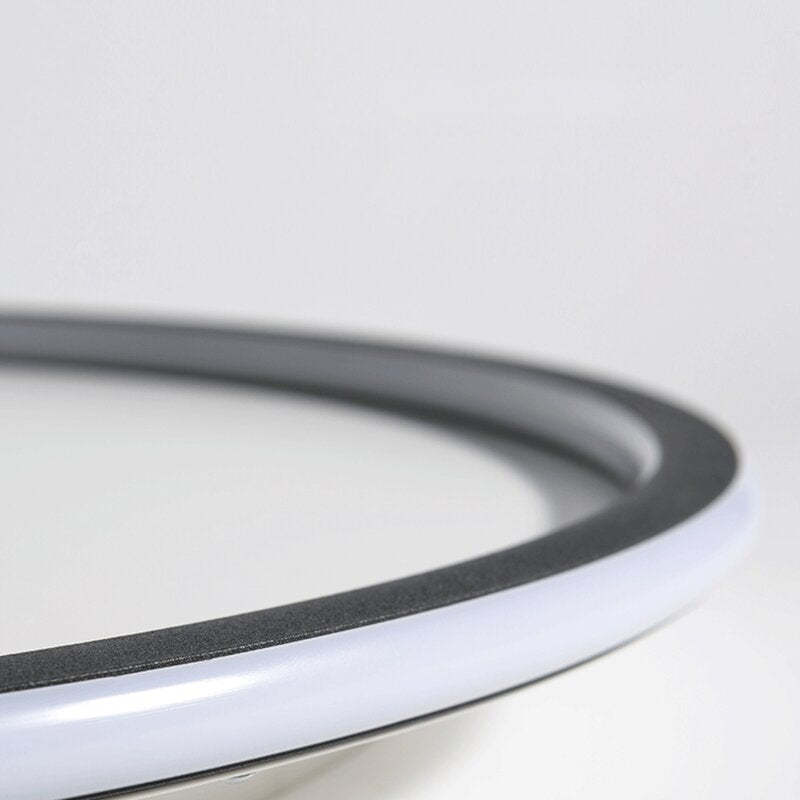 Ronde, vlakke ledlamp van acryl